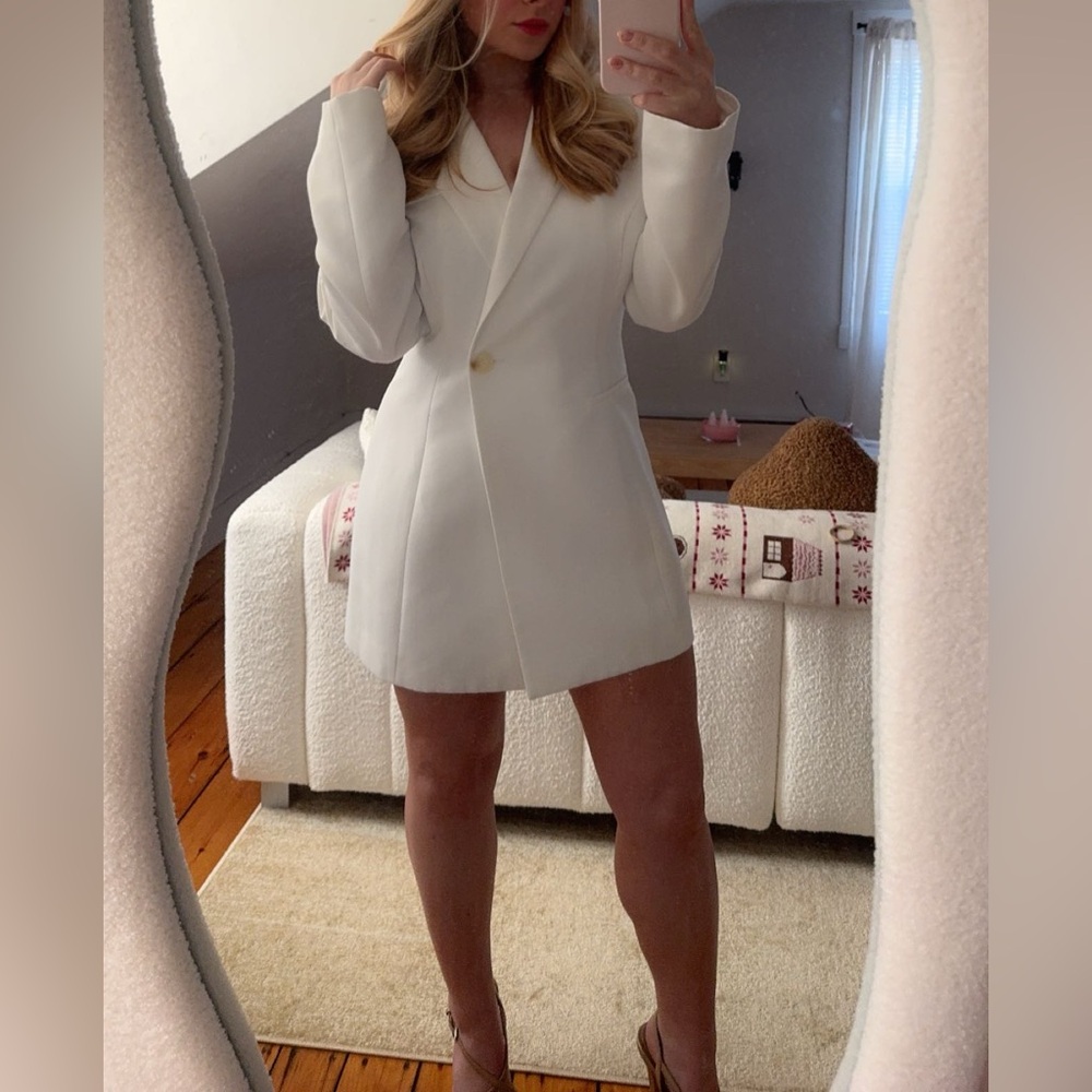 Peppery Mayo Lydia Blazer Mini Dress - Picture 5 of 5